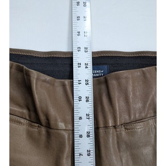 Citizens Of Humanity Colette Leather Pants Lambskin Size 28/6 Style #1909 - Picture 9 of 11